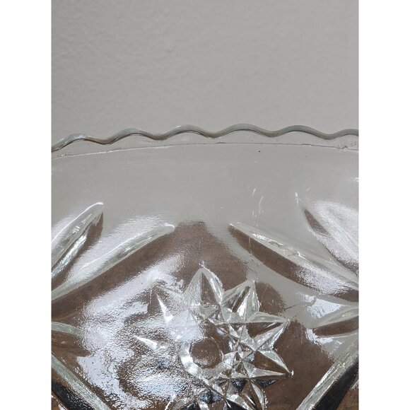 Anchor Hocking Star of David 10" Bowl - Picture 8 of 10